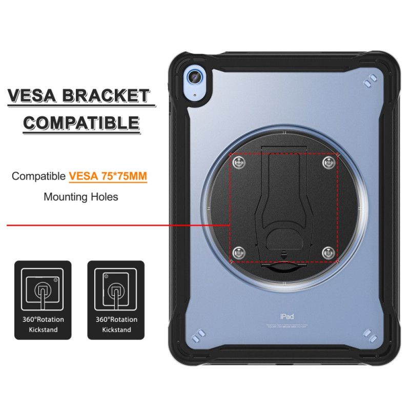Deksel iPad (2025) Integrert Justerbart Stativ Beskyttelse Deksel