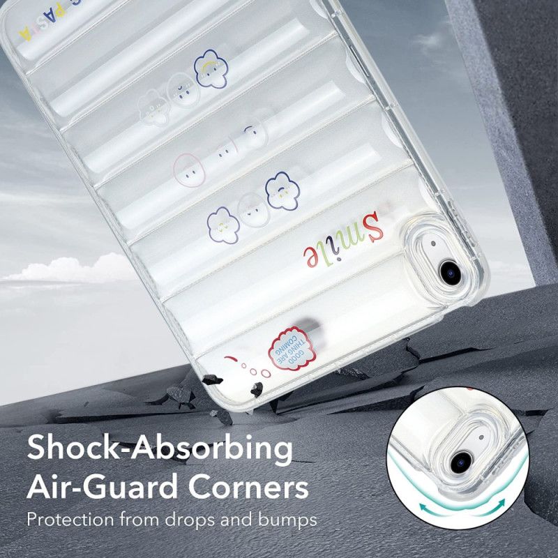 Deksel iPad (2025) Mobildeksel Pufferjakkemønster