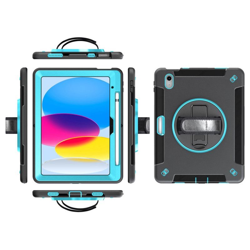 Deksel iPad (2025) Robust Med Roterende Stativ