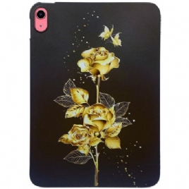 Deksel Til iPad (2025) Gyllen Rose