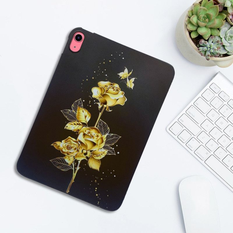 Deksel Til iPad (2025) Gyllen Rose