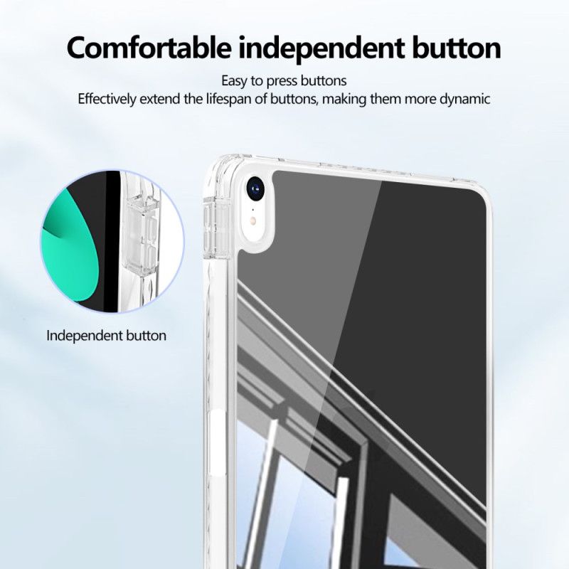 Deksel Til iPad (2025) Hybrid Med Pekepennholder