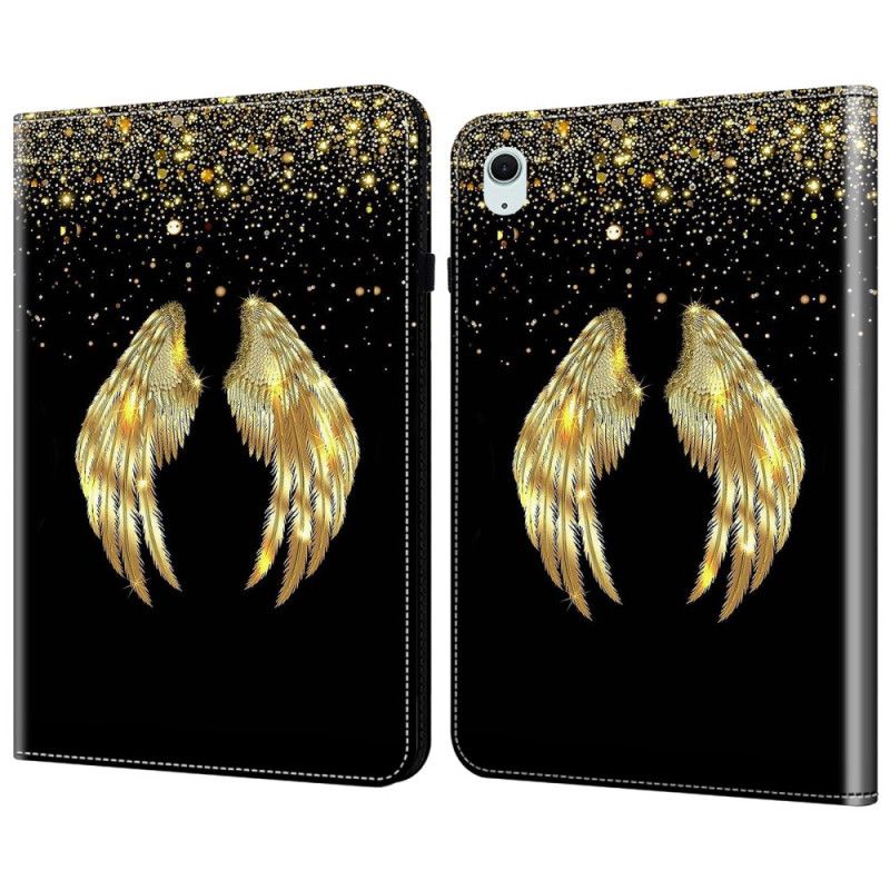 Etui iPad (2025) Gullvinger