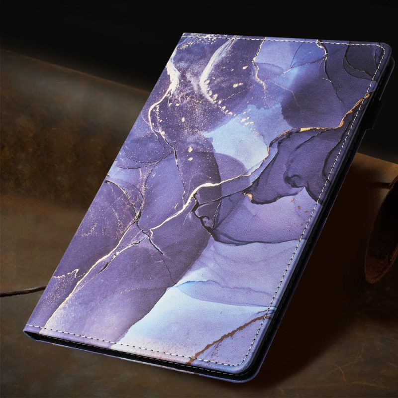 Etui iPad (2025) Marmorstil