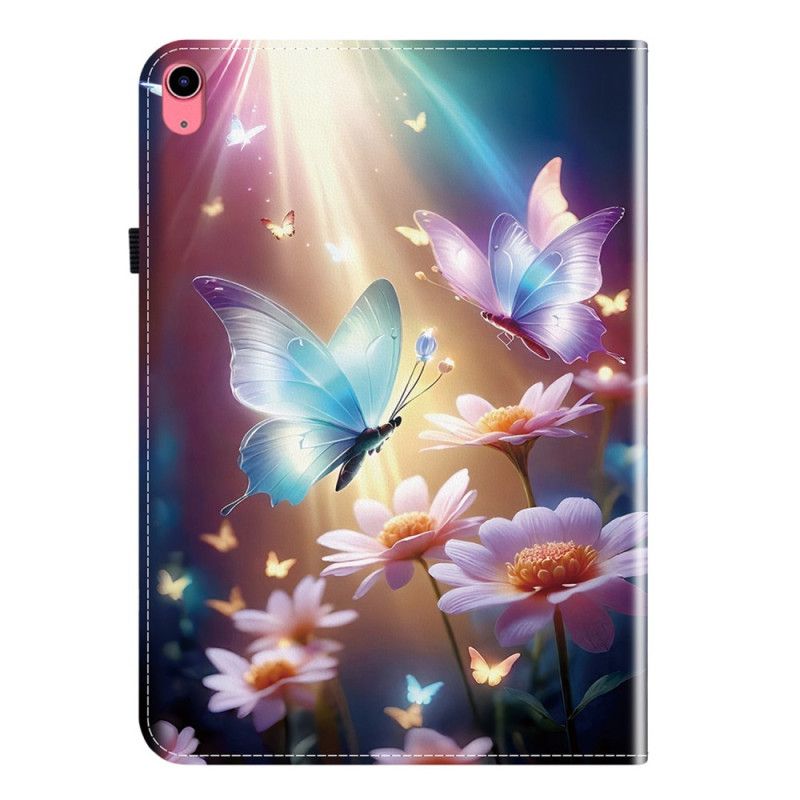 Etui iPad (2025) Sommerfugler I Lyset Beskyttelse Deksel