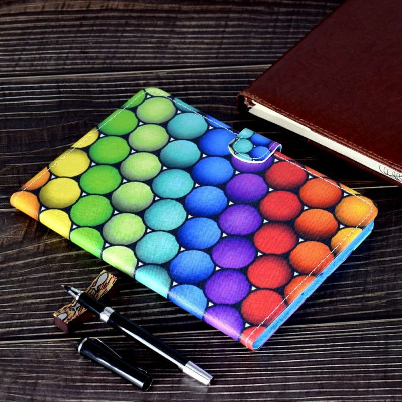 Folio Deksel iPad (2025) Geometrisk Design Beskyttelse Deksel