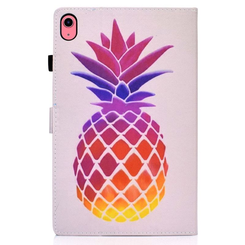 Folio Deksel Til iPad (2025) Fargerik Ananas