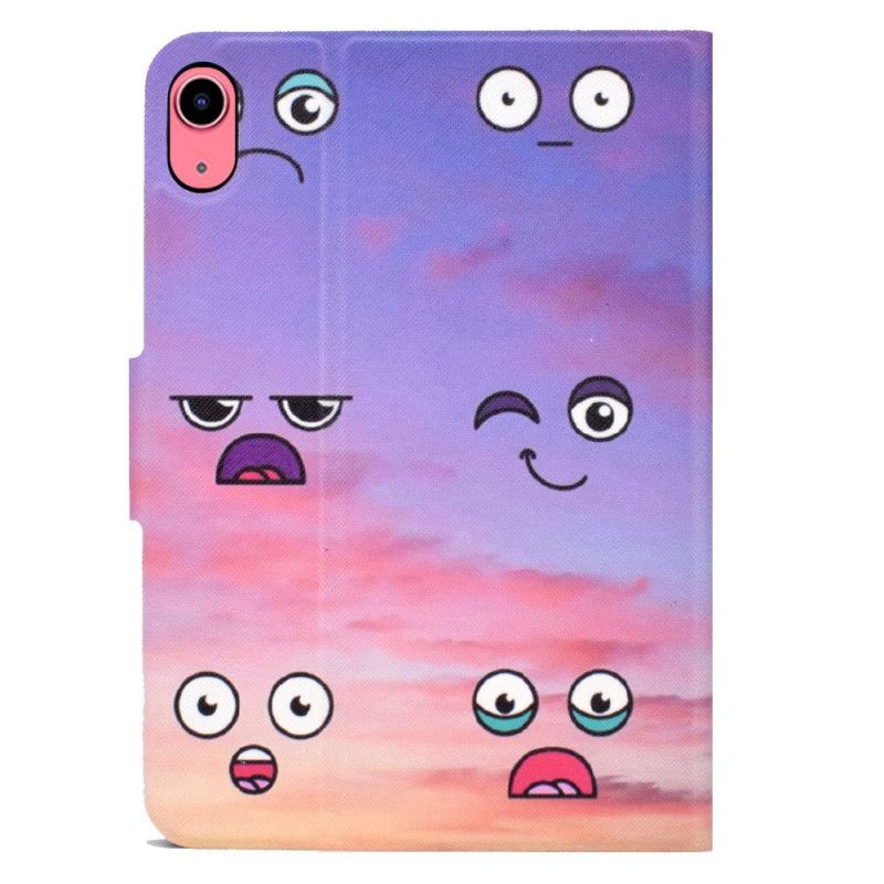 Folio Deksel Til iPad (2025) Morsomme Ansikter