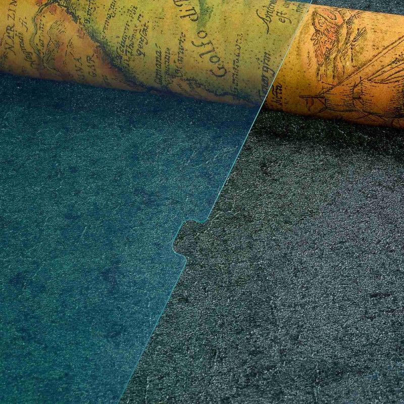 Herdet Glassskjermbeskytter Med Grønt Lys-blokkering For iPad (2025) / 10.9" (2022)