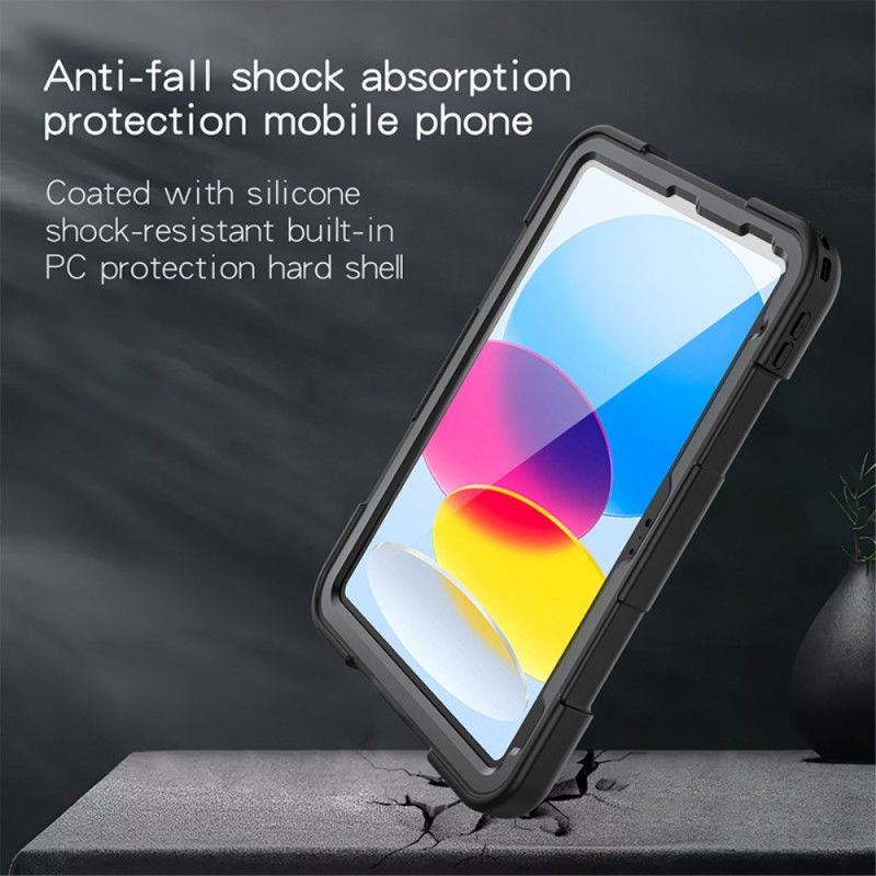 Ip68 Vanntett Deksel For iPad (2025) / 10.9 (2022) Ip68 Vanntett Stativ Og Snor