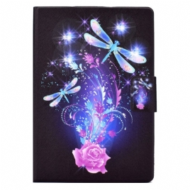 Lærdeksel Folio Deksel iPad (2025) Mobildeksel Sommerfugleventyr