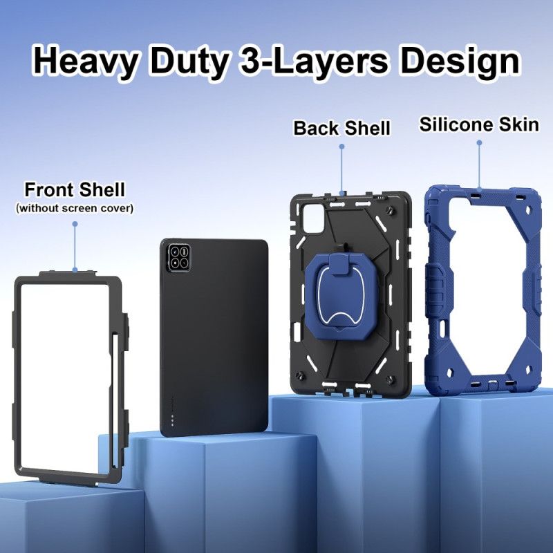 Deksel Xiaomi Pad 7 / 7 Pro Mobildeksel Forsterket Beskyttelse Med Ringholder