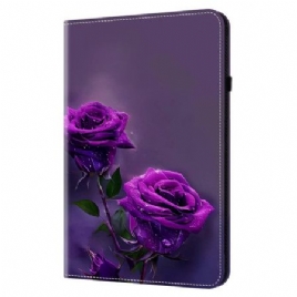 Etui Til Xiaomi Pad 7 / 7 Pro Lilla Roser