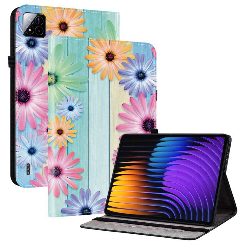 Etui Xiaomi Pad 7 / 7 Pro Fargerike Solsikker