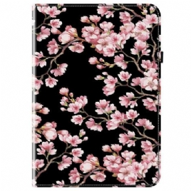 Folio Deksel Til Xiaomi Pad 7 / 7 Pro Plommeblomster