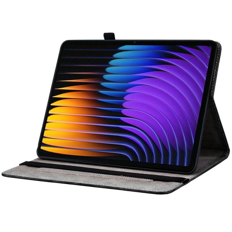 Folio Deksel Til Xiaomi Pad 7 / 7 Pro Plommeblomster