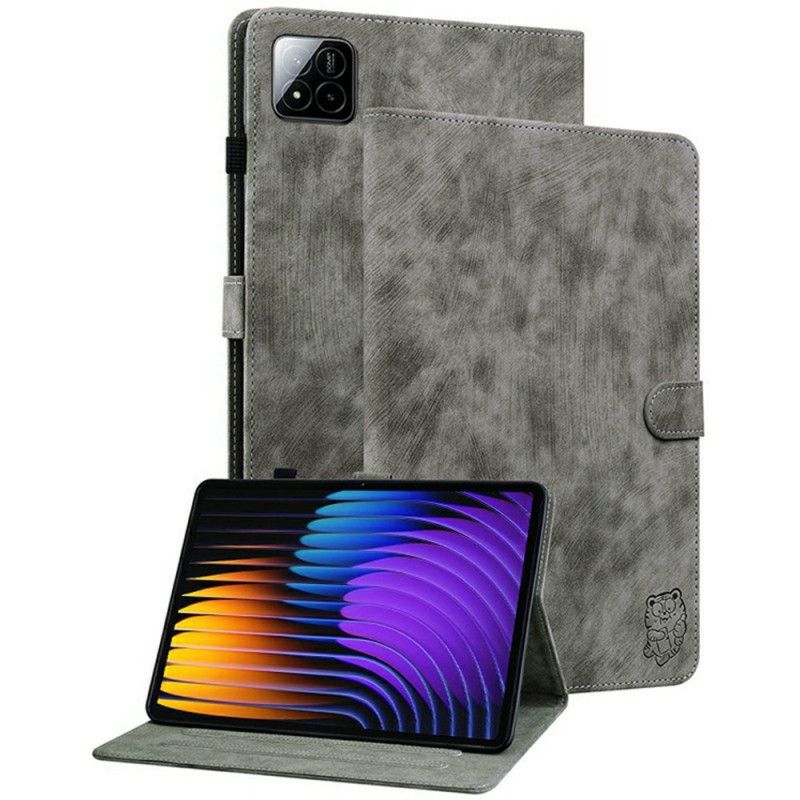Folio Deksel Xiaomi Pad 7 / 7 Pro Vintage Kunstskinn Beskyttelse Deksel