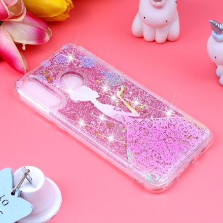 Deksel Til Huawei P30 Lite Transparent Glitterkjole
