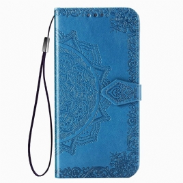 Folio Deksel Til Samsung Galaxy A20s Middelaldermandala