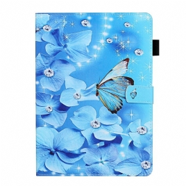 Folio Deksel Til Samsung Galaxy Tab S7 / Tab S8 Blomster