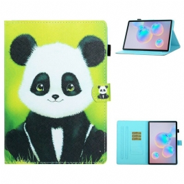 Folio Deksel Til Samsung Galaxy Tab S7 / Tab S8 Søt Panda