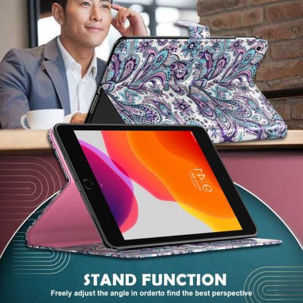 Lærdeksel Til Samsung Galaxy Tab S7 / Tab S8 Paisley-mønster
