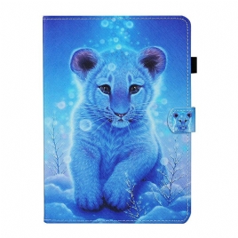 Lærdeksel Til Samsung Galaxy Tab S7 / Tab S8 Tigerbaby