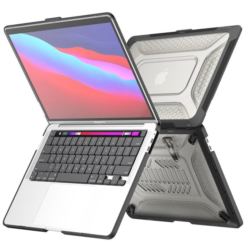 Mobildeksel Til MacBook Pro 13" (2020) Gjennomsiktig Med Avtagbare Føtter
