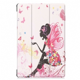 Beskyttelse Deksel Til Samsung Galaxy Tab S6 Floral Fairy Faux Leather