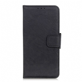 Folio Deksel Til Sony Xperia 10 II Faux Leather Litchi Business