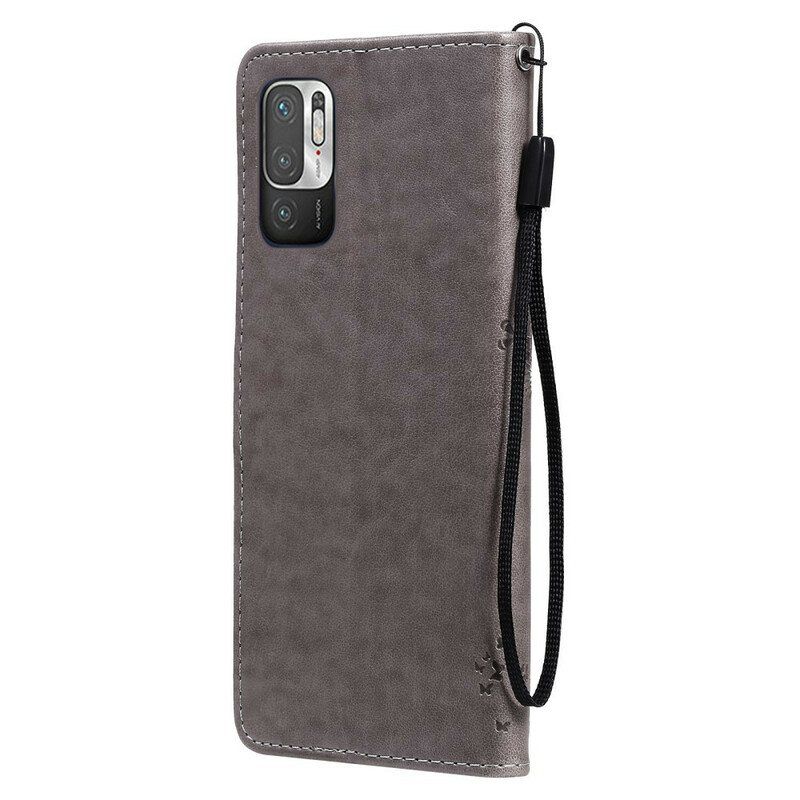 Folio Deksel Til Poco M3 Pro 5G Med Kjede Lanyard Daydream