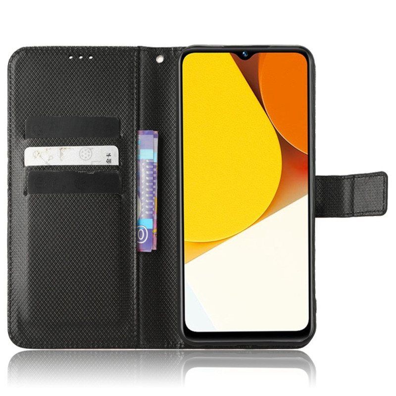Folio Deksel Til Vivo Y35 Med Kjede Strappy Stil